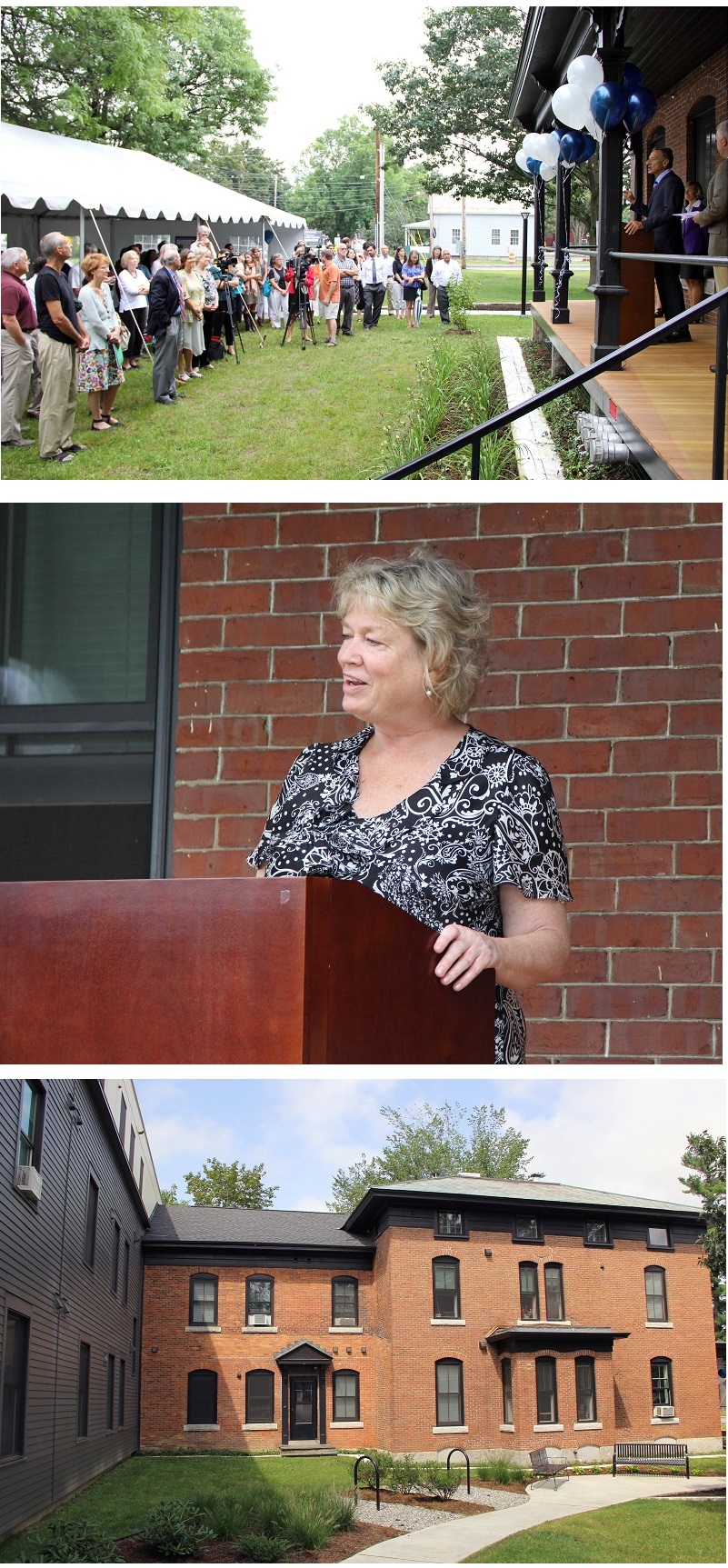 From Ladd Hall to South Main Apartments Governor helps celebrate